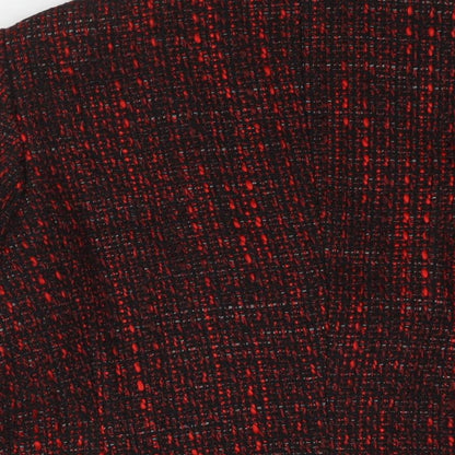 Womens UK Size 16 Per Una Red Pea Coat