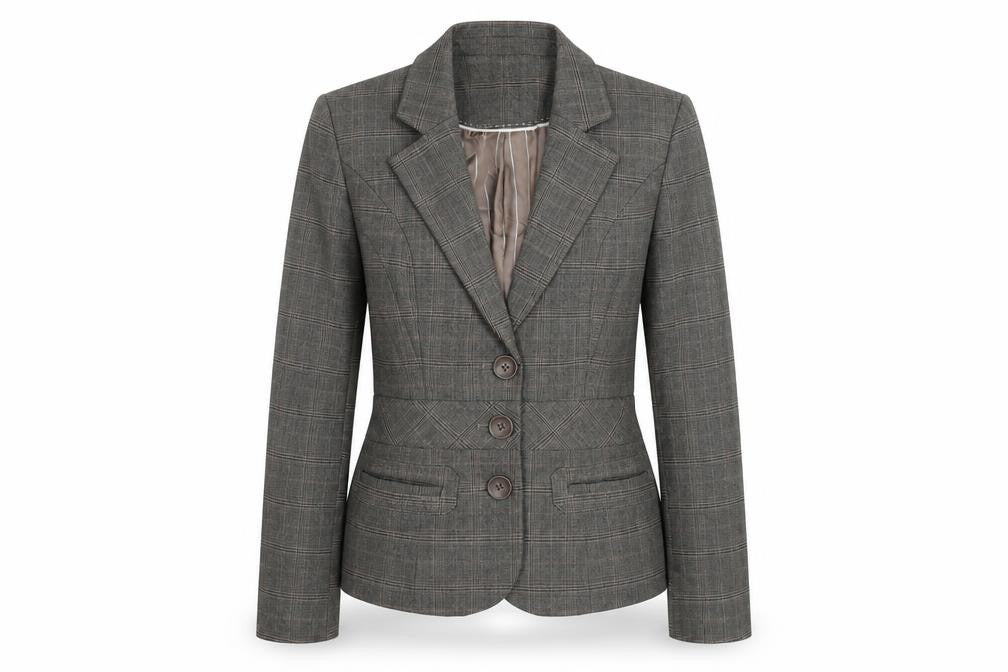 Womens UK Size 10 NEXT Regular Grey Suit Jacket