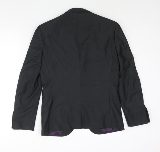 Mens UK Size 38 NEXT Regular Grey Suit Jacket