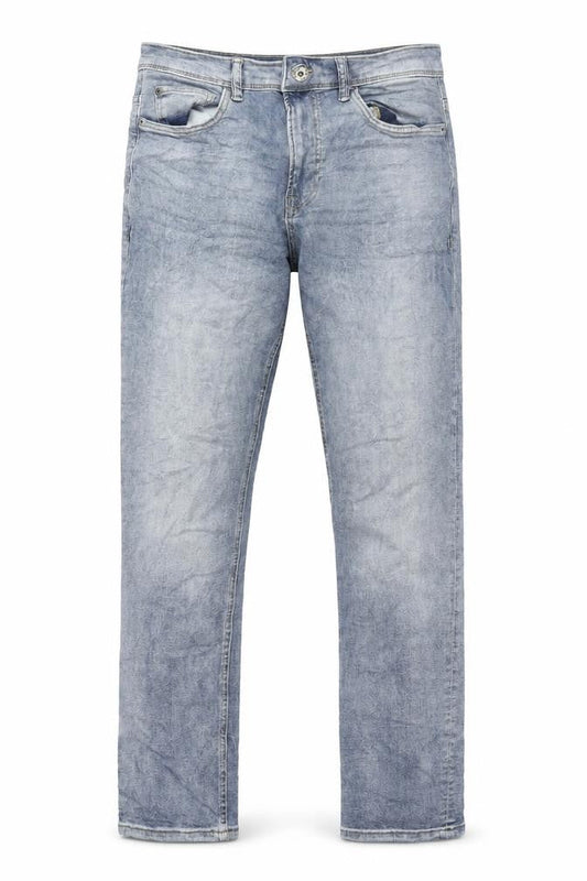 Mens UK Size 32 in George Regular Fit Straight Blue Jeans