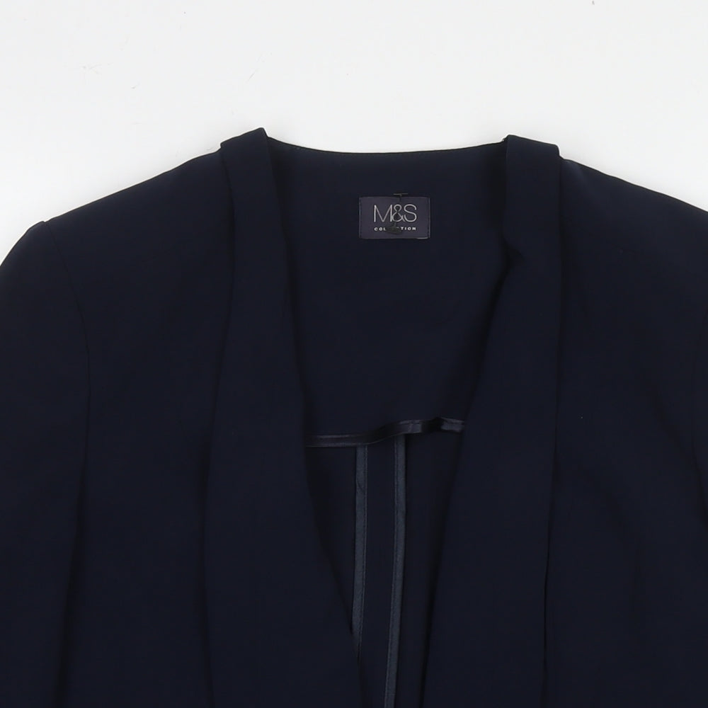 Womens UK Size 10 Marks and Spencer Blue Jacket