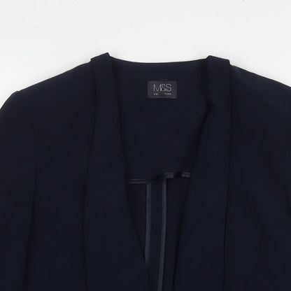 Womens UK Size 10 Marks and Spencer Blue Jacket