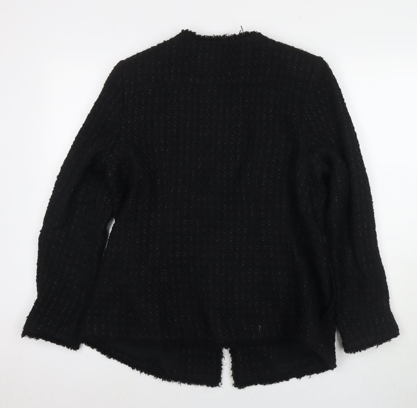 Womens UK Size 14 Marks and Spencer Black Jacket