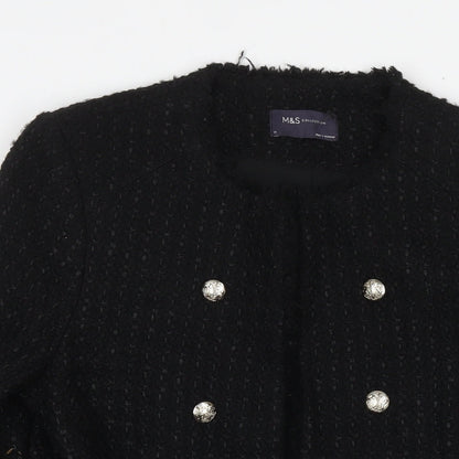 Womens UK Size 14 Marks and Spencer Black Jacket