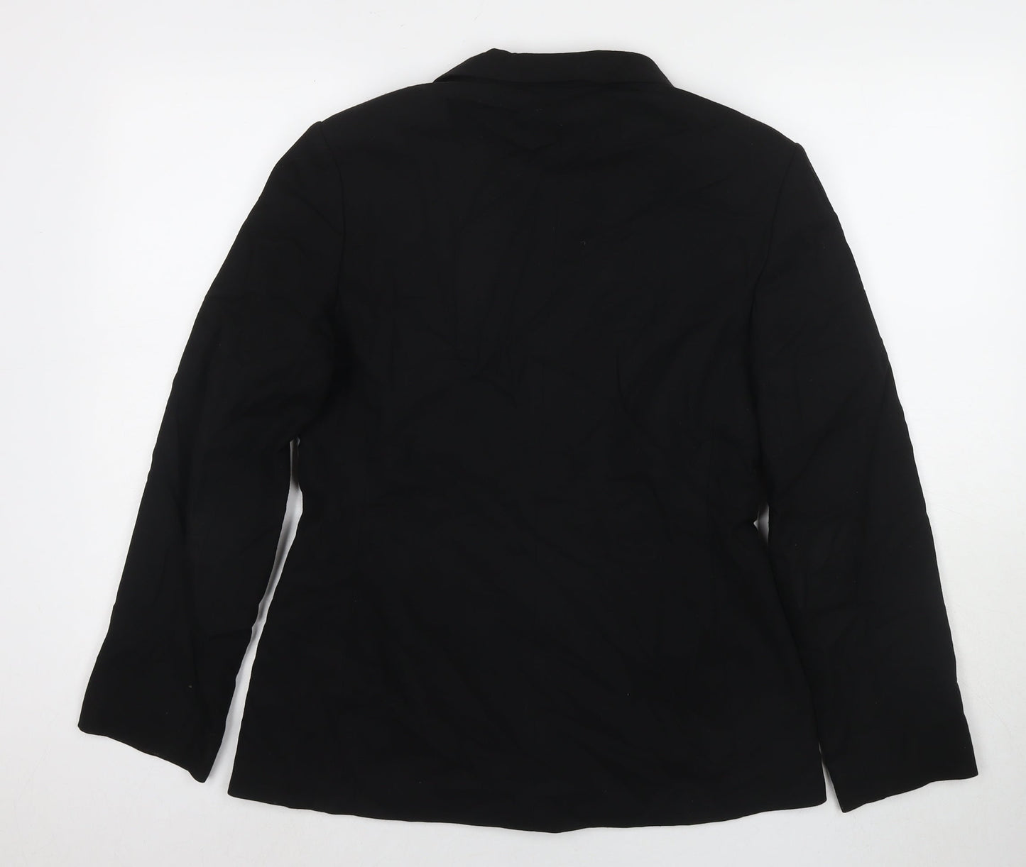 NEXT Womens Black Jacket Blazer Size 12 Button