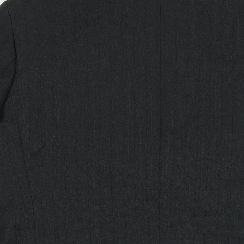 Thomas Brooks Mens Grey Polyester Jacket Suit Jacket Size 40 Regular