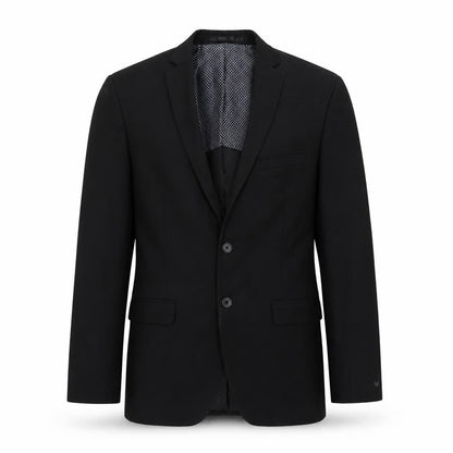 Mens UK Size 38 Red Herring Regular Black Suit Jacket