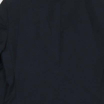 Mens UK Size 36 Burton Regular Blue Suit Jacket