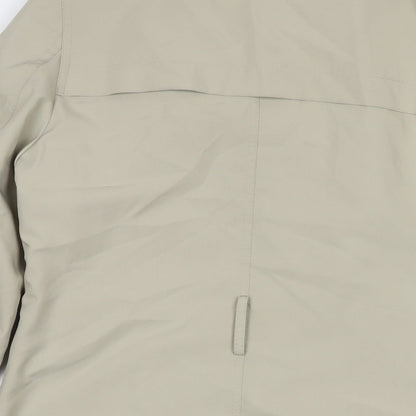 Womens UK Size 12 Marks and Spencer Beige Trench Coat