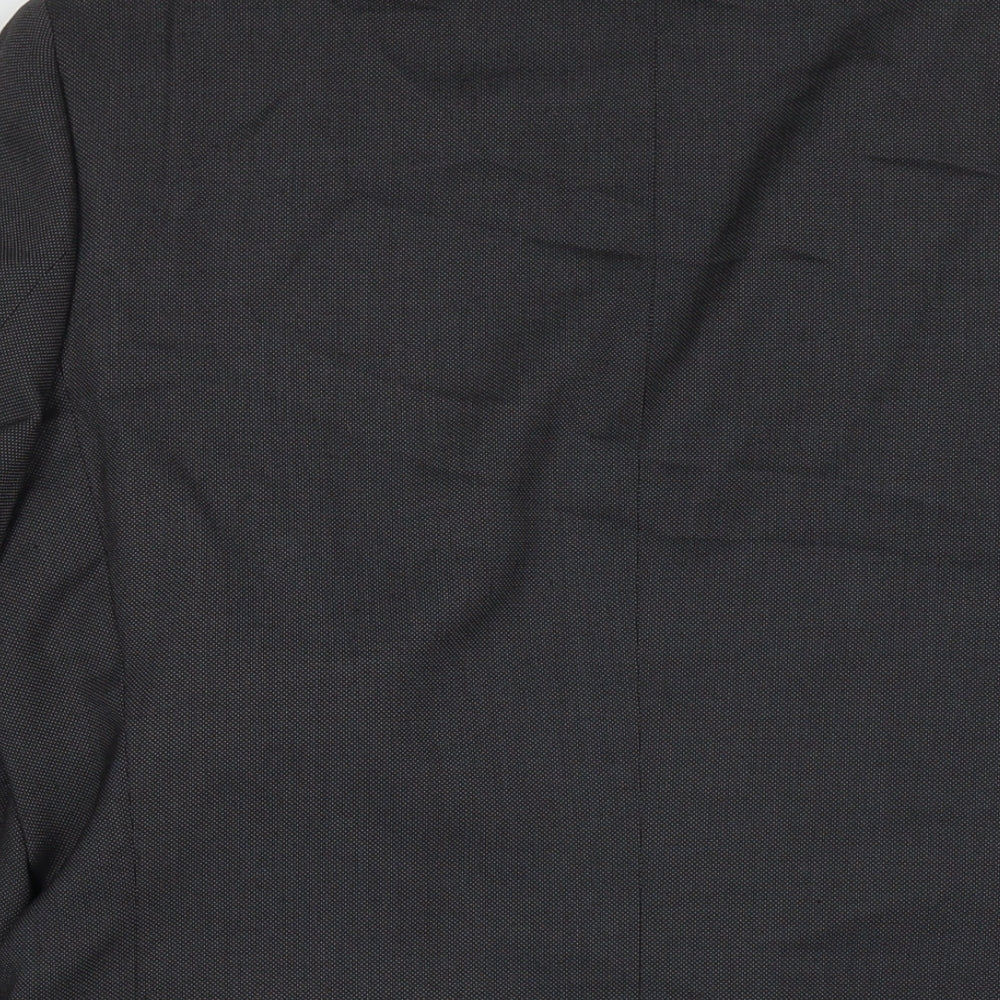 Mens UK Size 40 Burton Regular Grey Suit Jacket