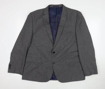 Mens UK Size 46 Taylor & Wright Regular Grey Suit Jacket