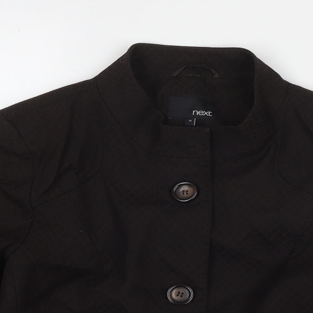 Womens UK Size 14 NEXT Brown Jacket
