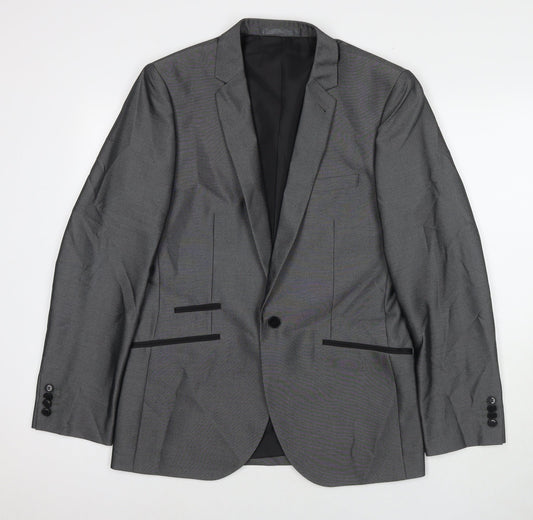 Mens UK Size 40 Taylor & Wright Regular Grey Suit Jacket