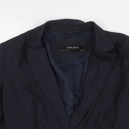 Womens UK Size 8 Zara Blue Jacket