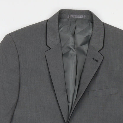 Mens UK Size 36 Taylor & Wright Regular Grey Suit Jacket