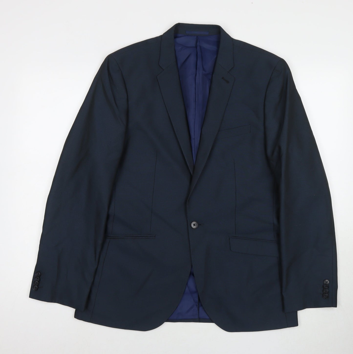 Mens UK Size 40 Taylor & Wright Regular Blue Suit Jacket