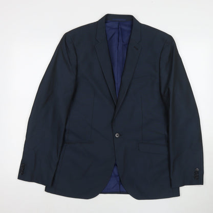 Mens UK Size 40 Taylor & Wright Regular Blue Suit Jacket