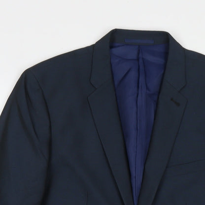 Mens UK Size 40 Taylor & Wright Regular Blue Suit Jacket