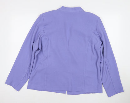Womens UK Size 10 Damart Purple Jacket