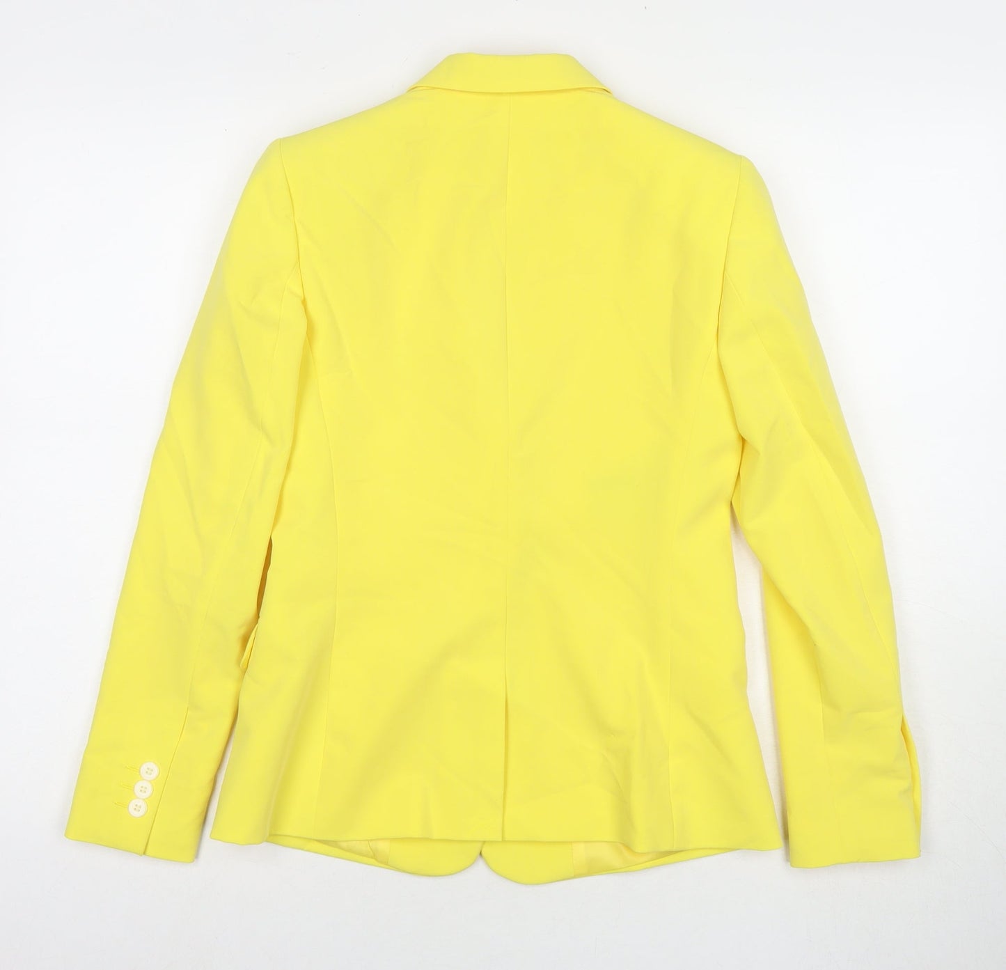 Womens UK Size 6 Topshop Yellow Jacket