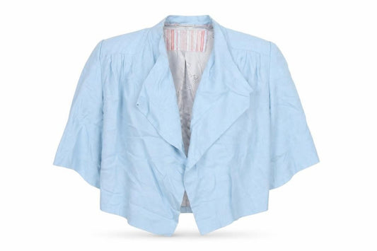 Damsel in a Dress Womens Blue Jacket Blazer Size 12