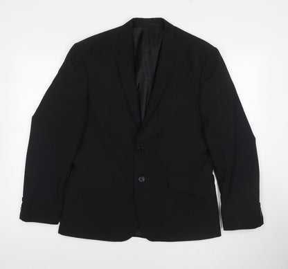 Mens UK Size 40 Taylor & Wright Regular Black Suit Jacket