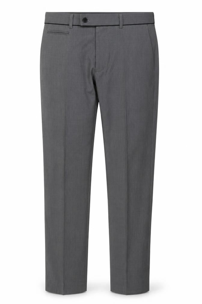 Mens UK Size 30 in Taylor & Wright Regular Fit  Grey Trousers