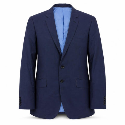 Mens UK Size 38 Marks and Spencer Regular Blue Suit Jacket