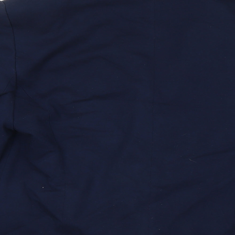 Merc Womens Blue Jacket Blazer Size L Button