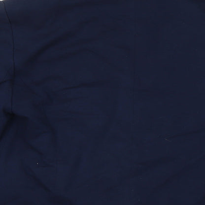 Merc Womens Blue Jacket Blazer Size L Button