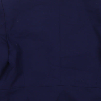 Artigiano Womens Blue Jacket Blazer Size 12 Button