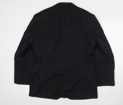 Mens UK Size 40 Marks and Spencer Regular Black Suit Jacket