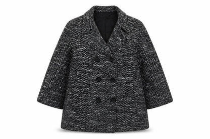 Womens UK Size 12 Cotswold Collections Black Overcoat