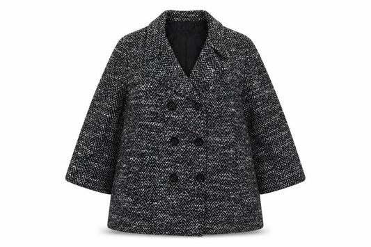 Womens UK Size 12 Cotswold Collections Black Overcoat