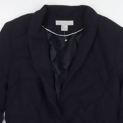 Womens UK Size 6 H&M Blue Jacket