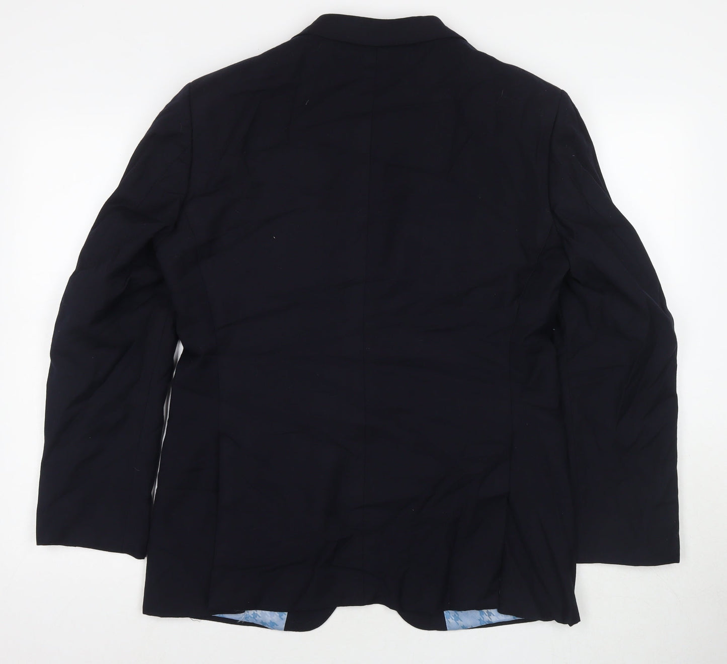 Mens UK Size 38 Marks and Spencer Regular Blue Suit Jacket