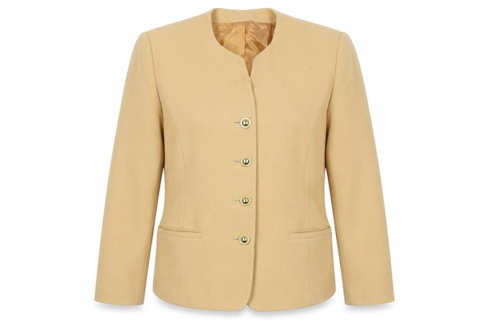 Womens UK Size 16 St Michael Beige Pea Coat