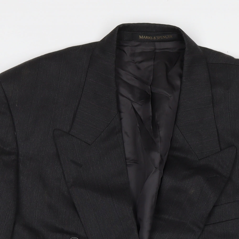 Mens UK Size 44 Marks and Spencer Regular Grey Suit Jacket