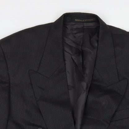 Mens UK Size 44 Marks and Spencer Regular Grey Suit Jacket