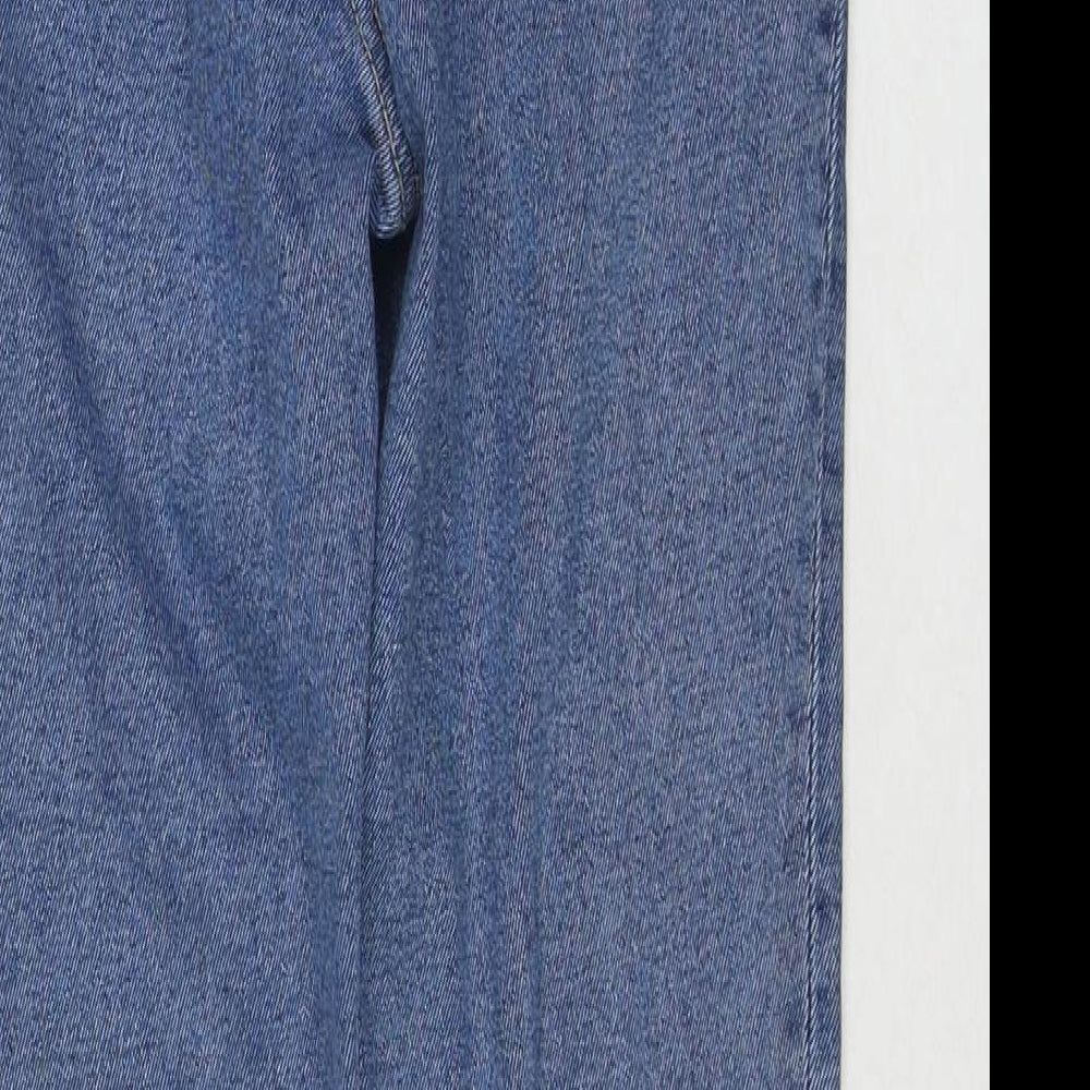 Womens UK Size 10 Stradivarius Regular Fit Skinny Blue Jeans