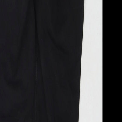 Topshop Womens Black Cotton Skinny Jeans Size 28 in L32 in Regular Zip