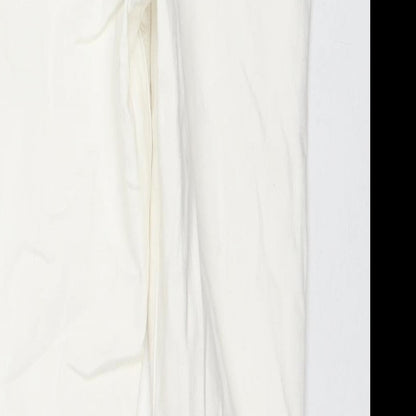Womens UK Size 12 Denim & Co. Regular Fit Skinny White Jeans