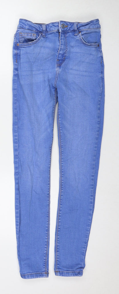 Womens UK Size 10 Denim & Co. Regular Fit Skinny Blue Jeans