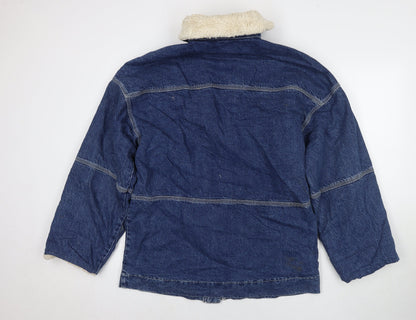 Womens UK Size 10 Topshop Blue Jacket