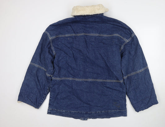 Womens UK Size 10 Topshop Blue Jacket
