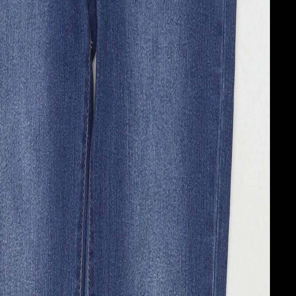 Fashion Nova Womens Blue Cotton Skinny Jeans Size 29 in L34 in Regular Zip