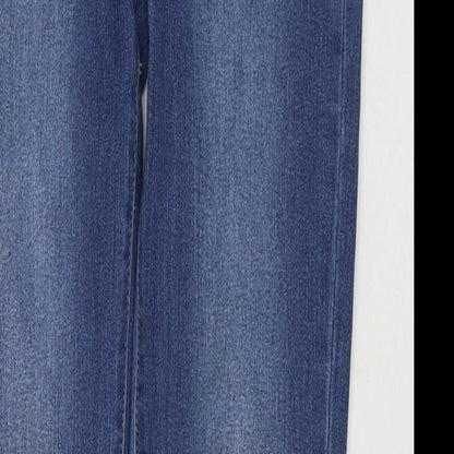 Fashion Nova Womens Blue Cotton Skinny Jeans Size 29 in L34 in Regular Zip