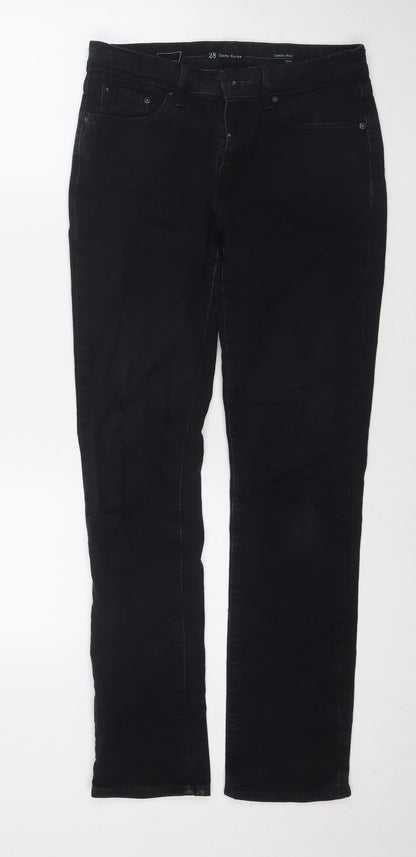 Levi's Womens Blue Cotton Skinny Jeans Size 28 in L29 in Regular Zip