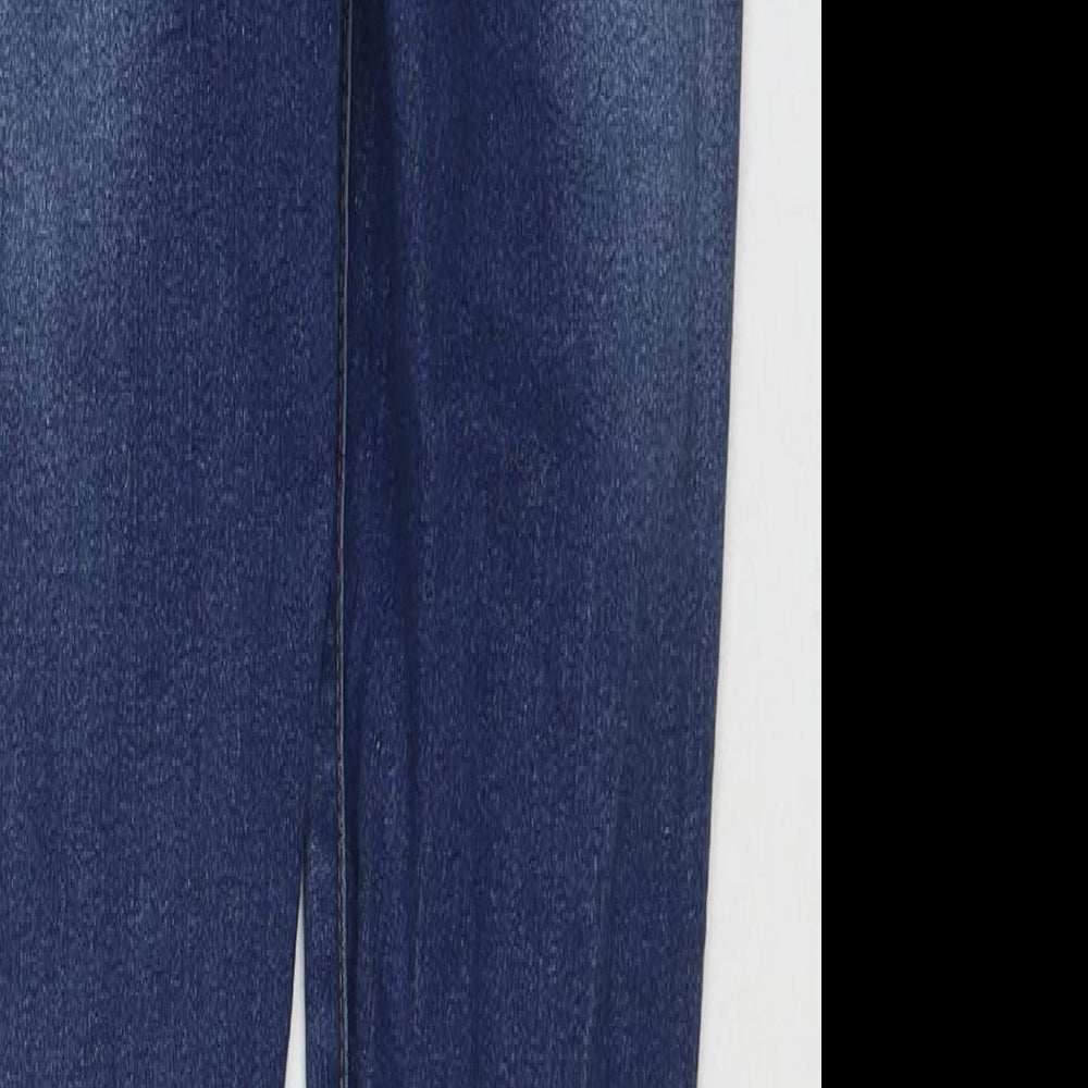 Fashion Nova Womens Blue Cotton Skinny Jeans Size 24 in L30 in Regular Zip