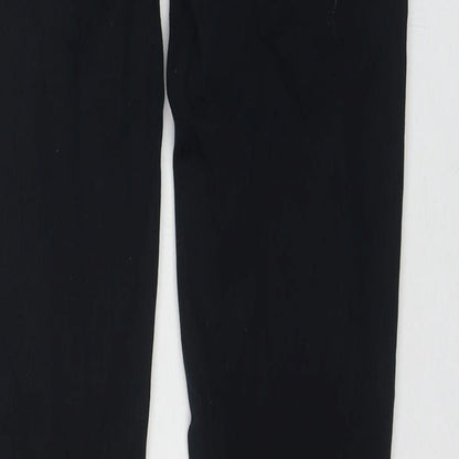 Denim & Co. Mens Black Cotton Straight Jeans Size 28 in L32 in Regular Zip